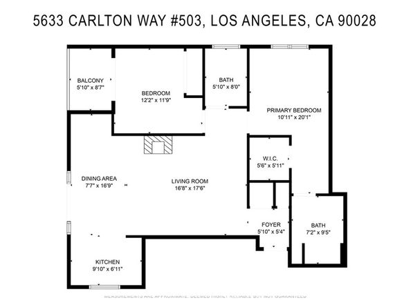 5633 Carlton Way 503, Hollywood CA 90028