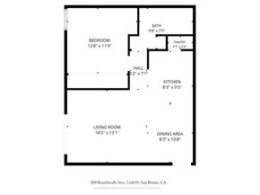 209 Boardwalk Avenue H, San Bruno CA 94066