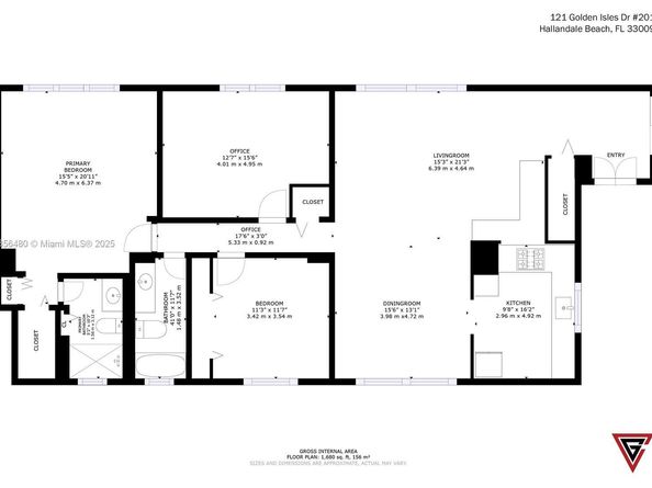 121 Golden Isles Dr 201, Hallandale Beach FL 33009
