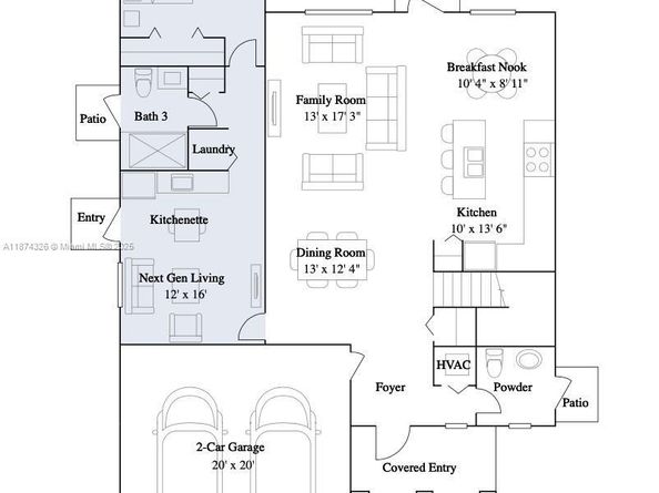 14888 SW 163rd Ter, Miami FL 33187