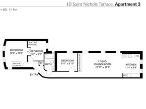 10 St Nicholas Terrace 3, New York NY 10027