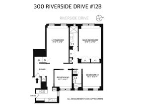 300 Riverside Drive 12B, New York NY 10025