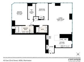 45 East 22nd Street 28A, New York NY 10010