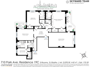 710 Park Avenue 19C, New York NY 10021