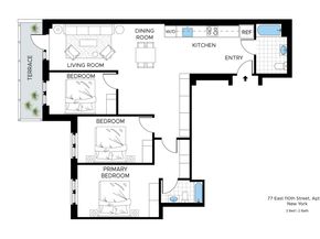 77 East 110th Street 2A, New York NY 10029