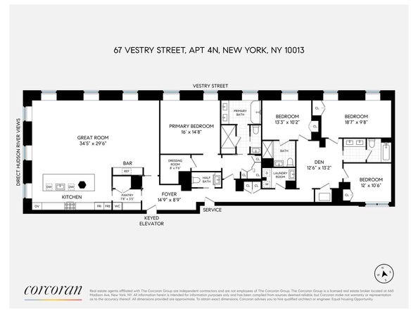 67 Vestry Street 4N, New York NY 10013