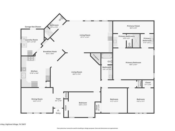 514  Willow Way , Highland Village Texas 75077