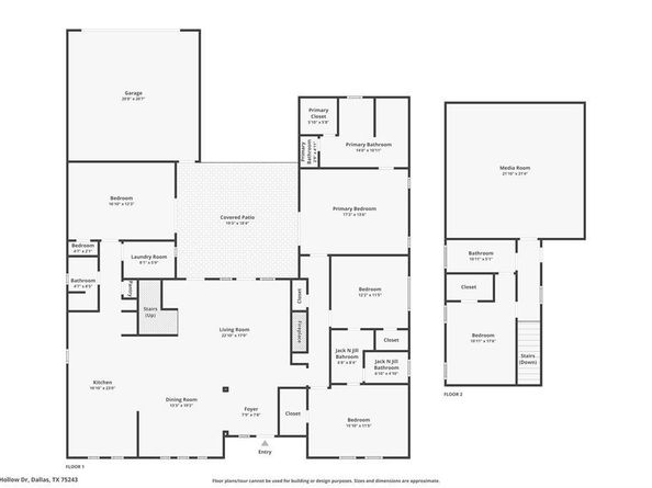 9406  Mill Hollow Drive , Dallas Texas 75243