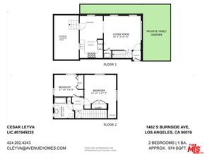 1462 Burnside Avenue, Los Angeles CA 90019