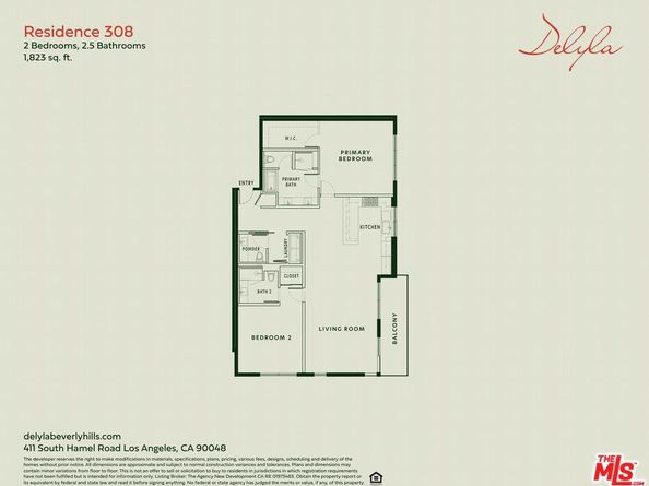 411 S Hamel Road 308, Los Angeles CA 90048