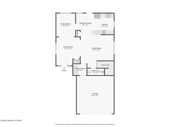 8718 Black Cliff Lane Lane, Houston TX 77075