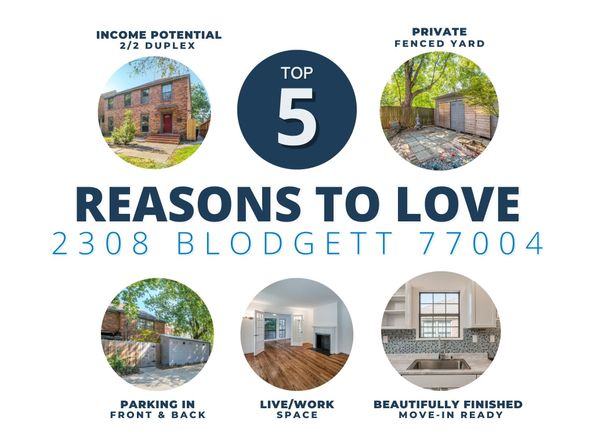 2308 Blodgett Street, Houston TX 77004