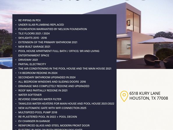 6518 Kury Lane, Houston TX 77008