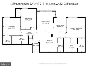 1530 Spring Gate Drive 9121, Mclean VA 22102