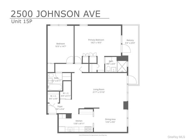 2500 Johnson Avenue 15P, Bronx NY 10463