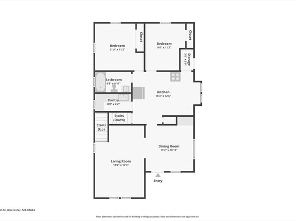 55 Standish St, Worcester MA 01604