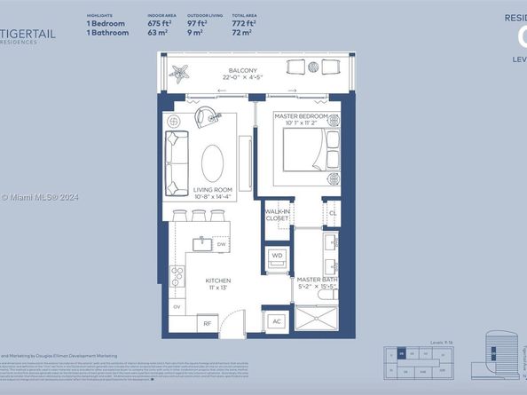 2678 Tigertail Ave 909, Miami FL 33133