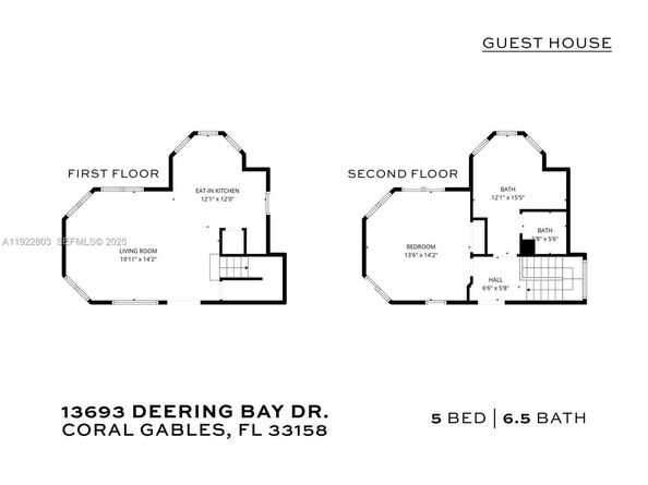 13693 Deering Bay Dr, Coral Gables FL 33158
