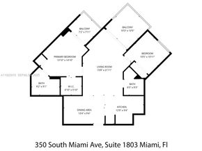 350 S Miami Ave 1803, Miami FL 33130