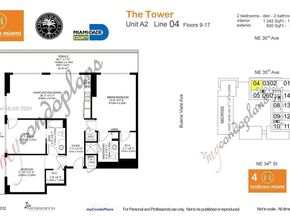 3470 E Coast Ave H1404, Miami FL 33137