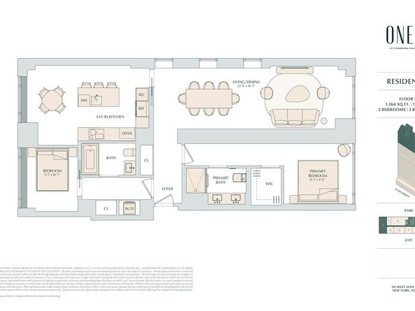 111 West 56th Street 41I, New York NY 10019