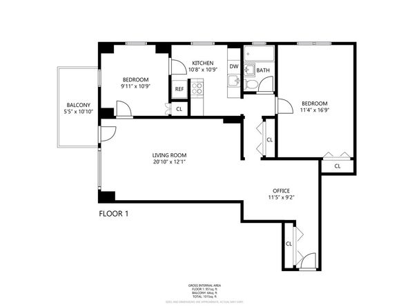 1020 Grand Concourse 12V, Bronx NY 10452