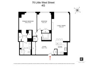 70 Little West Street 4G, New York NY 10004