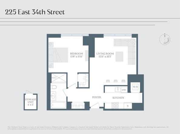 225 East 34th Street 3K, New York NY 10016
