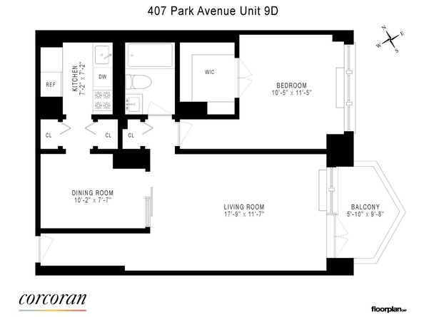 407 Park Avenue S 9D, New York NY 10016