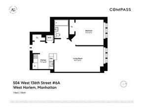 504 West 136th Street 6A, New York NY 10031