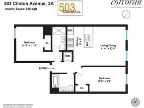 503 Clinton Avenue 2A, Brooklyn NY 11238