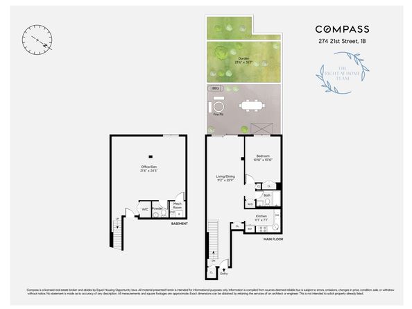 274 21st Street 1B, Brooklyn NY 11215