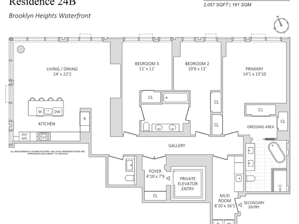 50 Bridge Park Drive 24B, Brooklyn NY 11201