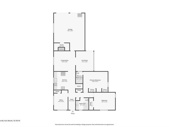4201  Burke Road , Fort Worth Texas 76119