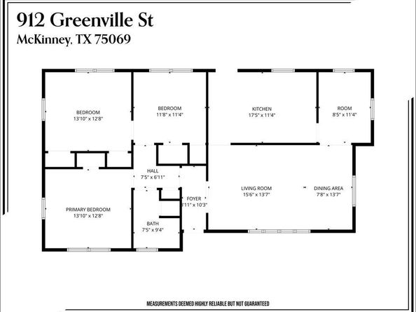 912  Greenville Road , McKinney Texas 75069