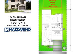 2603 JULIAN Street, Houston TX 77009