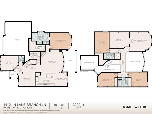 14121 N Lake Branch Lane, Houston TX 77044