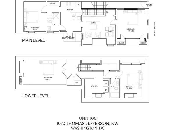 1072 Thomas Jefferson Street NW, Washington DC 20007