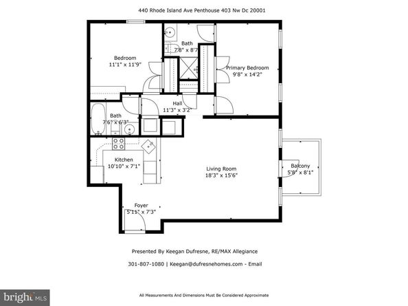 440 Rhode Island Avenue NW 403, Washington DC 20001