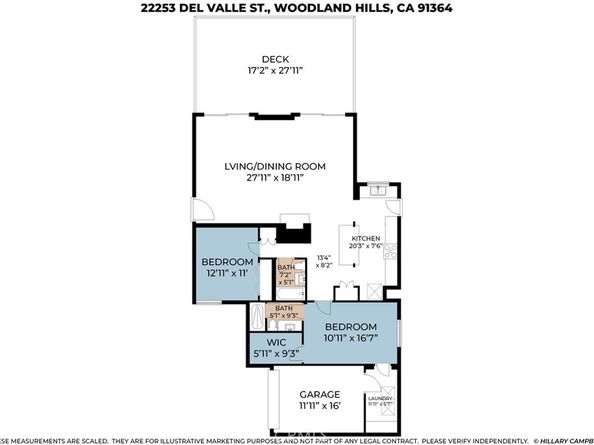 22253 Del Valle Street, Woodland Hills CA 91364