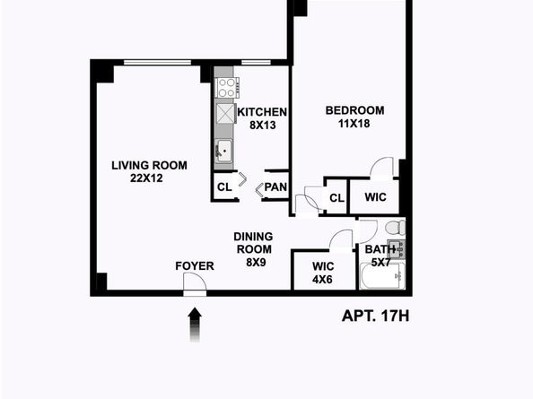 4140 Union Street 17H, Flushing NY 11355