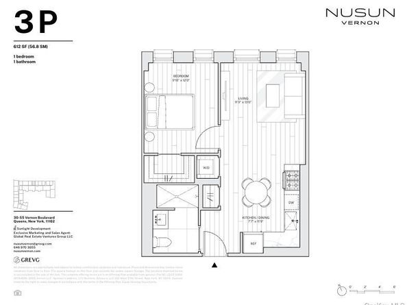 30-55 Vernon Boulevard 3P, Long Island City NY 11102