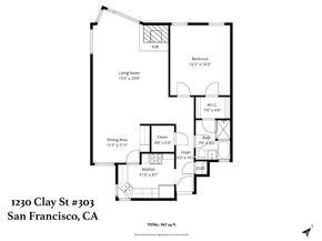 1230 Clay Street 303, San Francisco CA 94108