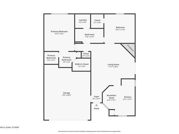 408  Moss Hill Lane , Euless Texas 76039