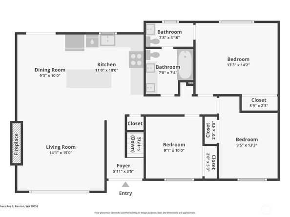 2531 Smithers Avenue S, Renton WA 98055