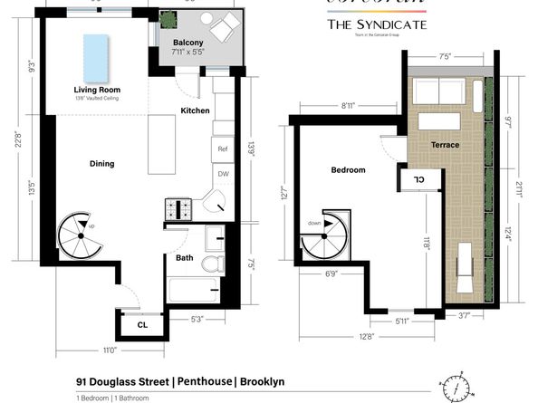 91 Douglass Street PH, Brooklyn NY 11231