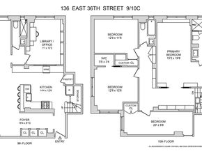 136 East 36th Street 9/10C, New York NY 10016