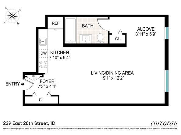 229 East 28th Street 1D, New York NY 10016