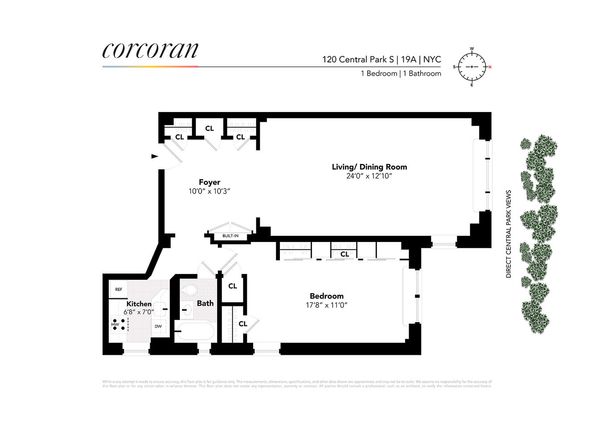 120 Central Park S 19A, New York NY 10019