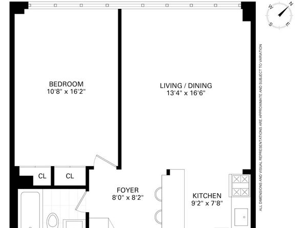 220 Manhattan Avenue 4F, New York NY 10026